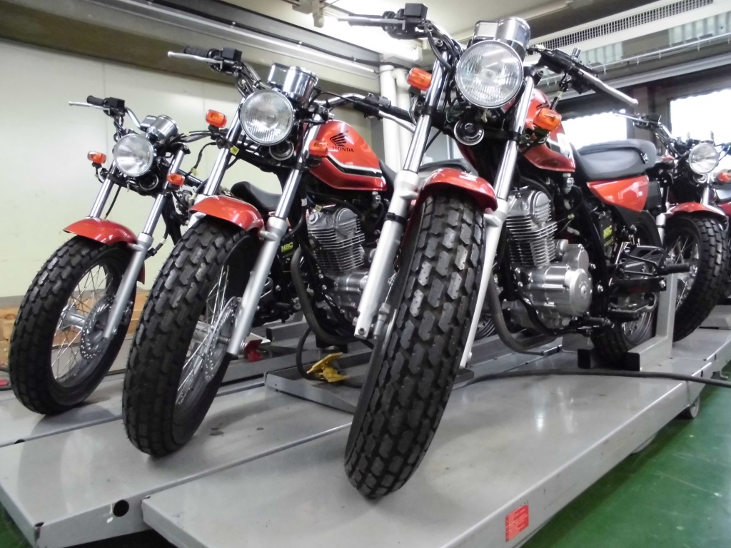 Ninja運転体験＆HONDA FTRの整備体験