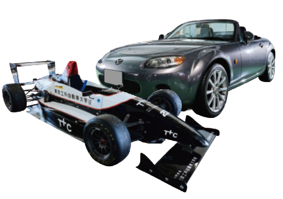 【受付10:00まで】レース車両の整備体験と ロードスターオイル交換に挑戦！